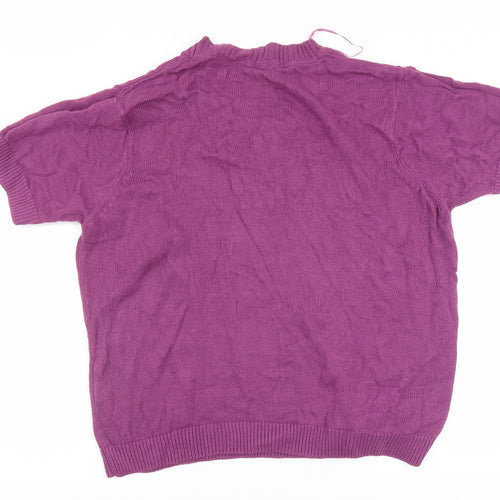 Damart Womens Purple   Pullover Jumper Size 24