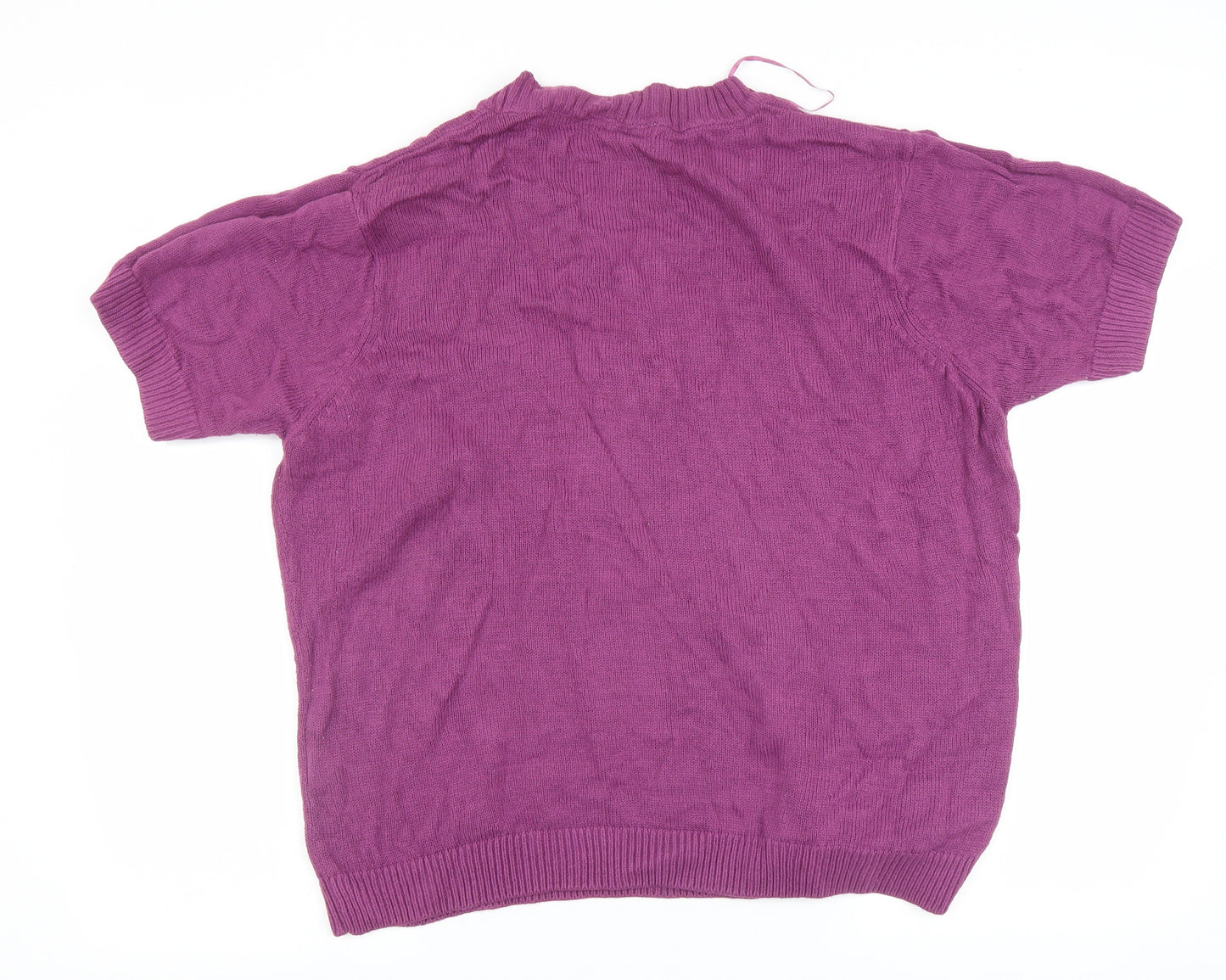 Damart Womens Purple   Pullover Jumper Size 24