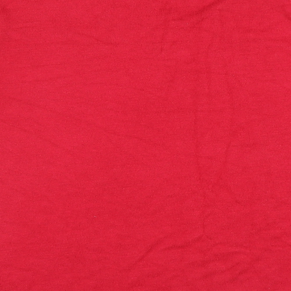 Marks and Spencer Womens Red   Pullover Jumper Size 14