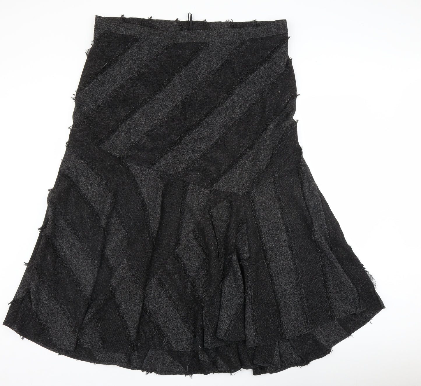 Evans Womens Black   Maxi Skirt Size 24