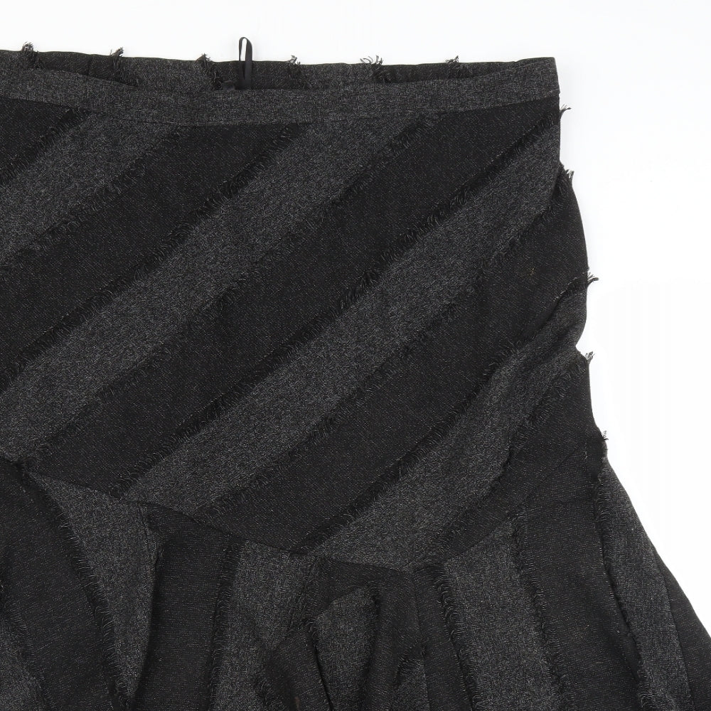 Evans Womens Black   Maxi Skirt Size 24