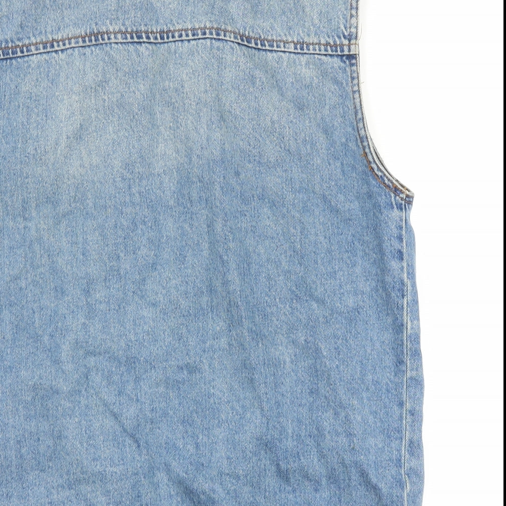Topman Mens Blue  Denim Jacket  Size M