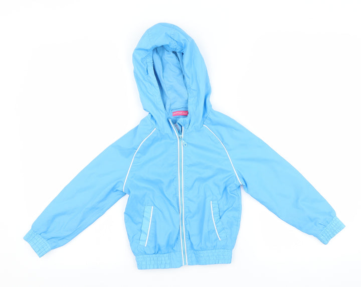 Avenue Girls Blue Jacket Coat Size 3-4 Years