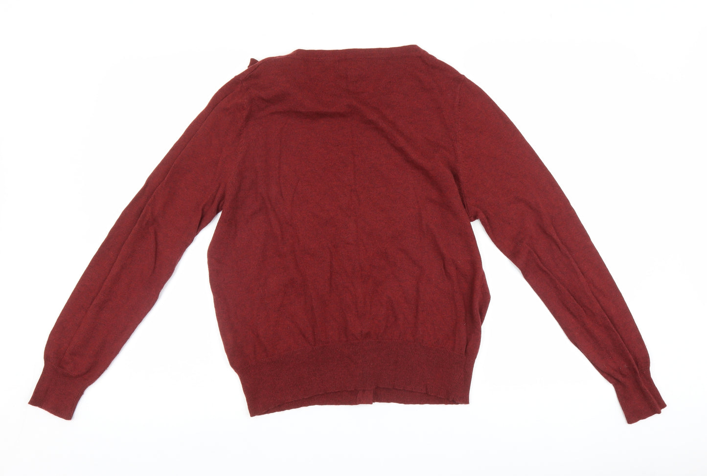 NEXT Womens Red   Cardigan Jumper Size 16