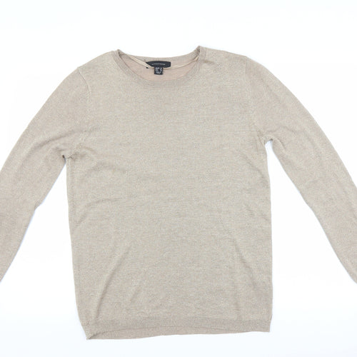 Atmosphere Womens Gold   Pullover Jumper Size 14