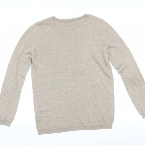 Atmosphere Womens Gold   Pullover Jumper Size 14