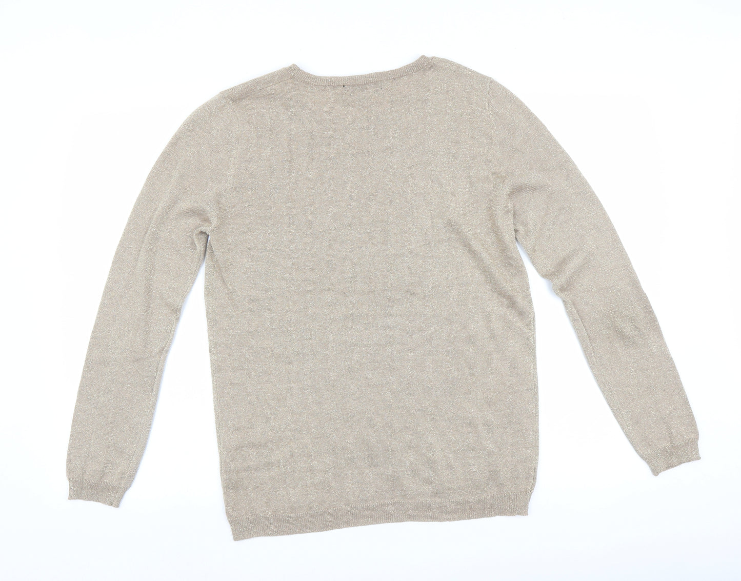Atmosphere Womens Gold   Pullover Jumper Size 14