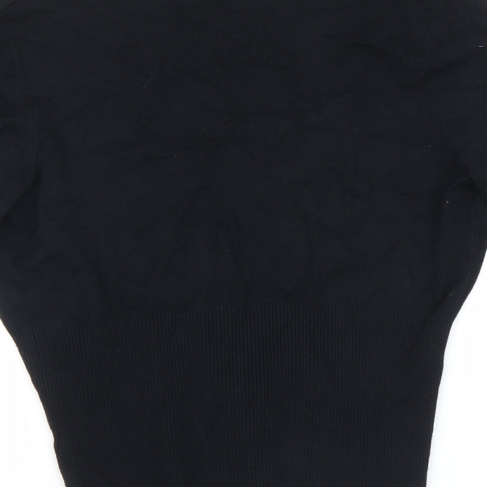 Wallis Womens Black   Cardigan Jumper Size 14