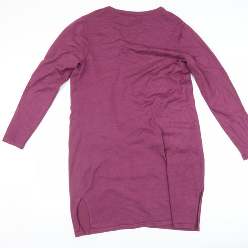 Michele Hope Womens Purple   Cardigan Jumper Size 12