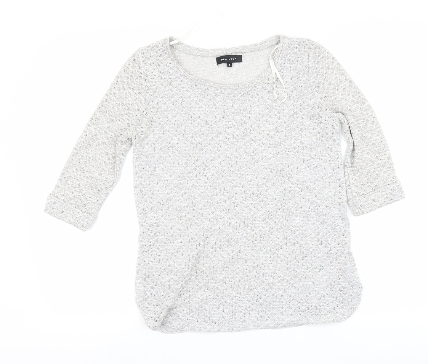 New Look Womens Grey   Pullover Jumper Size 8