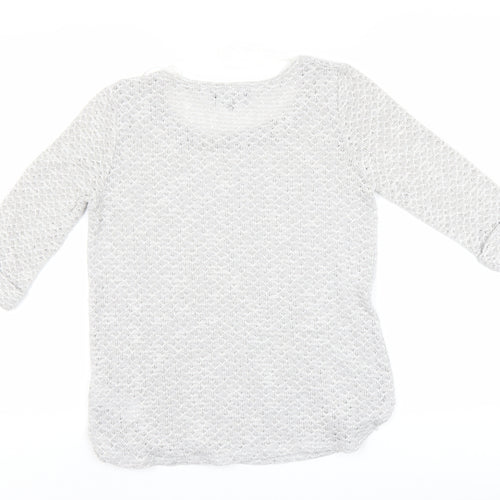 New Look Womens Grey   Pullover Jumper Size 8