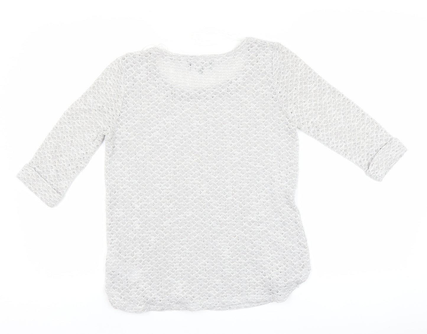 New Look Womens Grey   Pullover Jumper Size 8