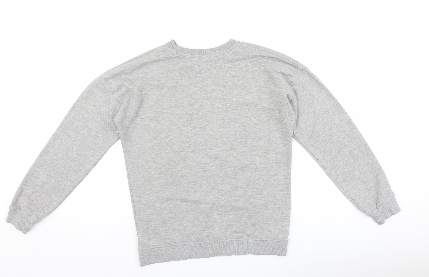 New Look Womens Grey   Pullover Sweatshirt Size 8