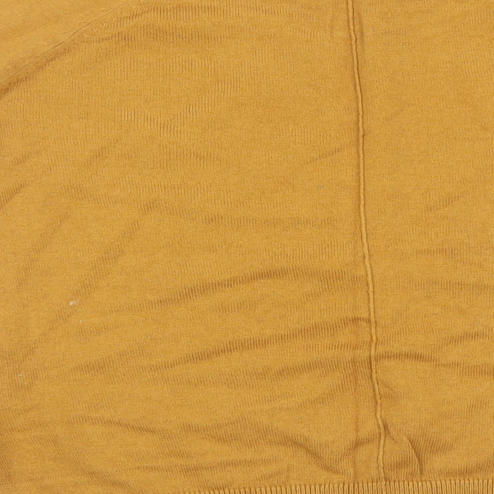 Red Herring Womens Yellow   Pullover Jumper Size 6