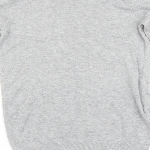 Zara Womens Grey   Pullover Jumper Size S