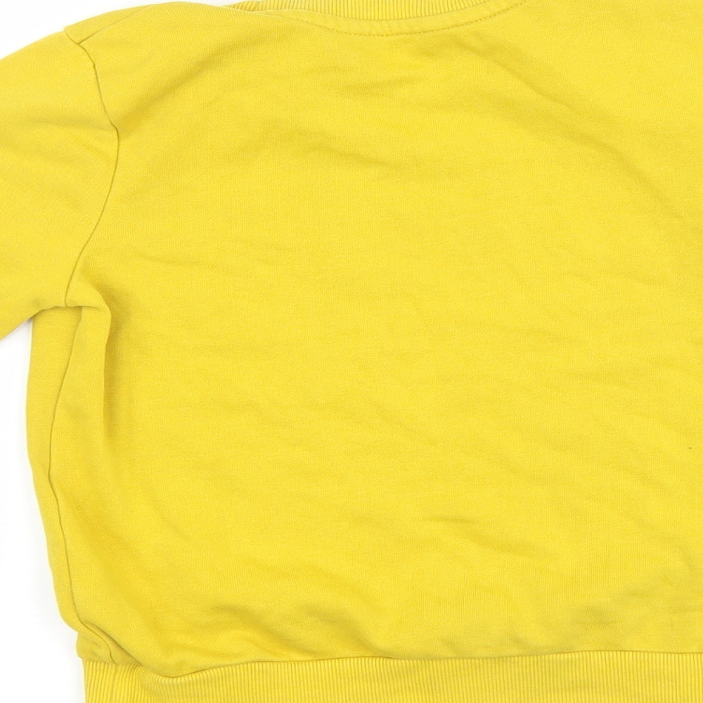 George Boys Yellow   Pullover Sweatshirt Size 5-6 Years