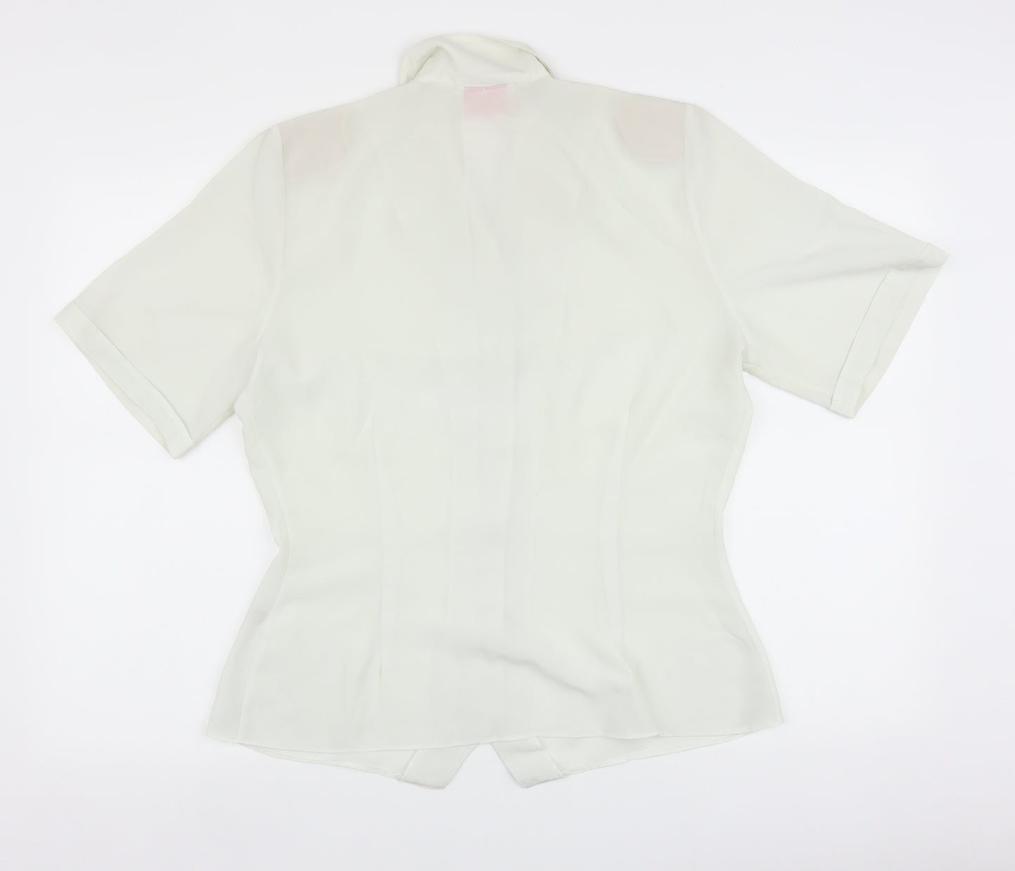 sibee Womens Ivory   Basic Blouse Size 16