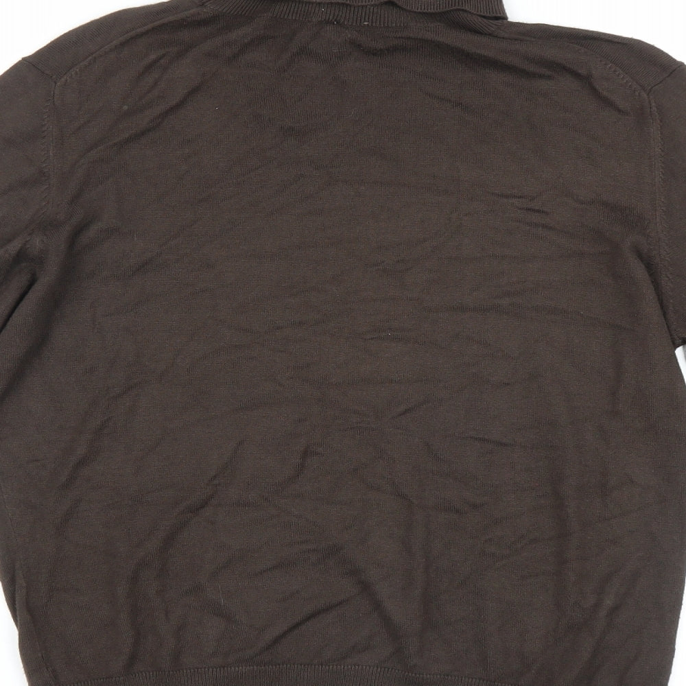 Marks and Spencer Womens Brown   Pullover Jumper Size 16