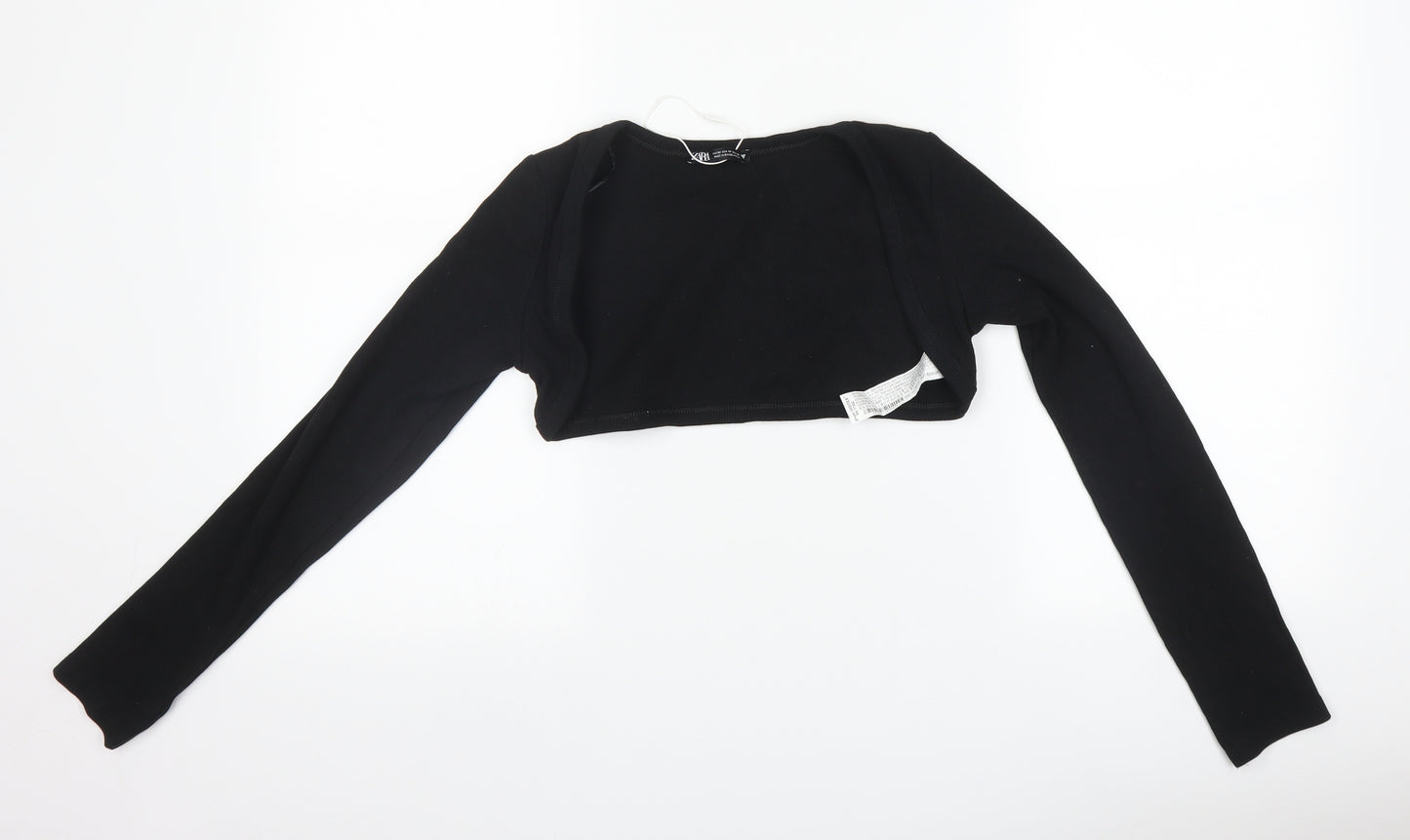 Zara Womens Black   Cardigan Jumper Size M