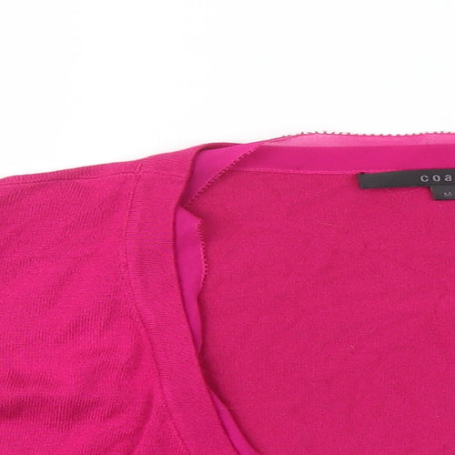 Coast Womens Pink   Cardigan Jumper Size M