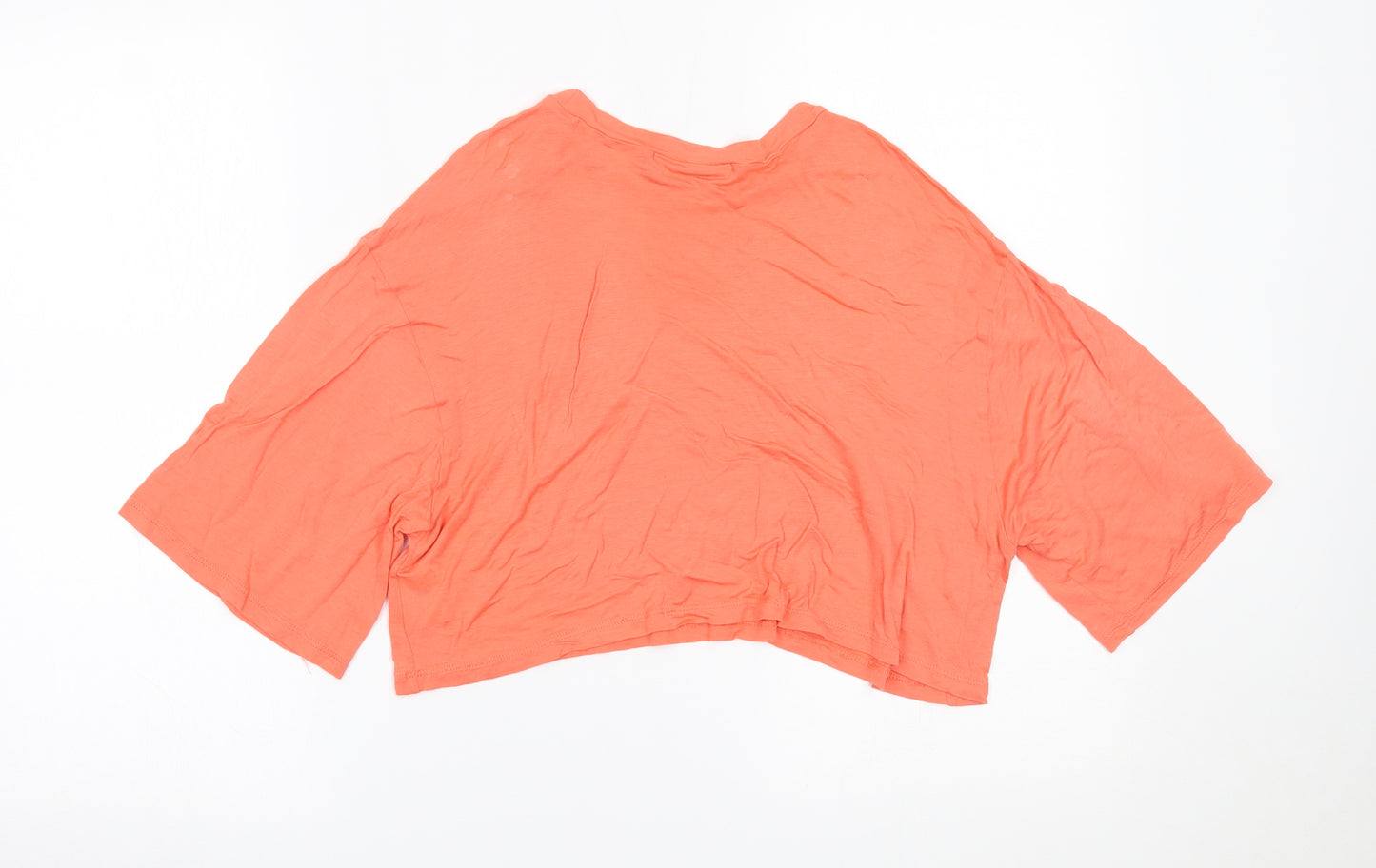 Republic  Womens Pink   Cropped T-Shirt Size 10