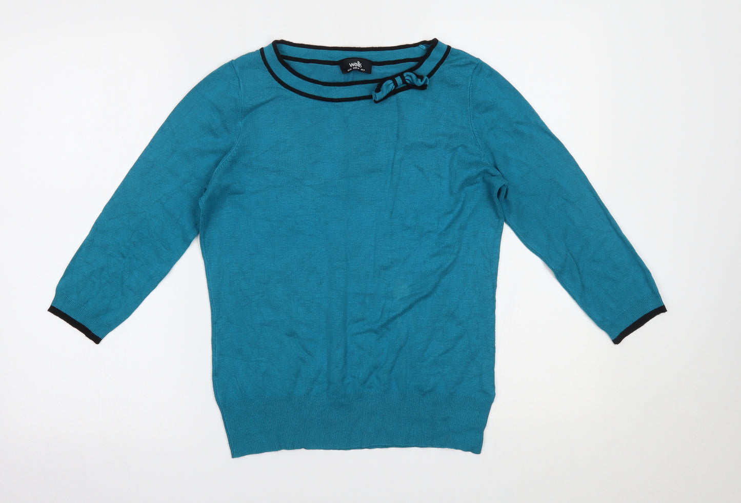 Wallis Womens Blue   Basic Blouse Size 12