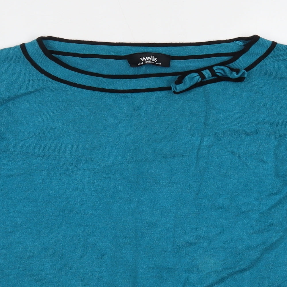 Wallis Womens Blue   Basic Blouse Size 12