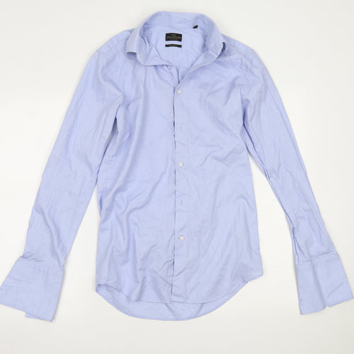 NEXT Mens Blue    Button-Up Size 14.5