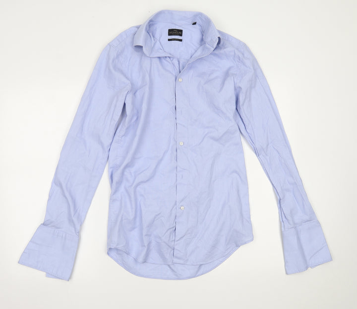 NEXT Mens Blue    Button-Up Size 14.5