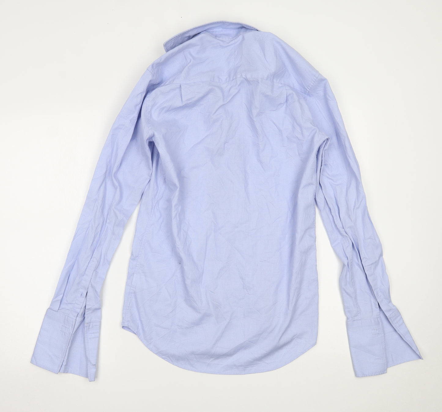 NEXT Mens Blue    Button-Up Size 14.5