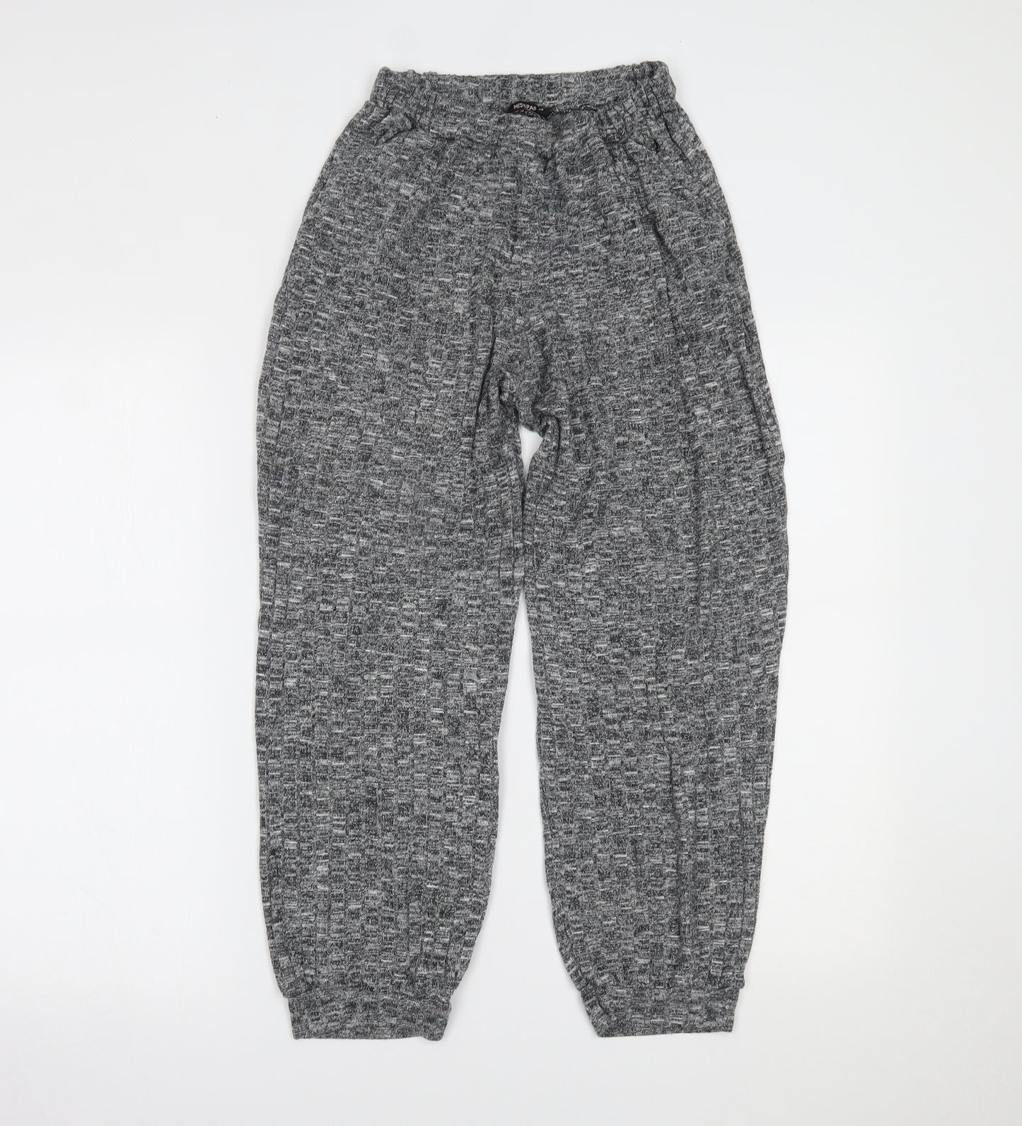 Misspap Womens Grey   Trousers  Size 12 L23 in