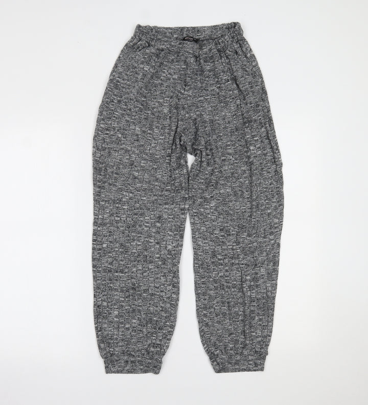Misspap Womens Grey   Trousers  Size 12 L23 in