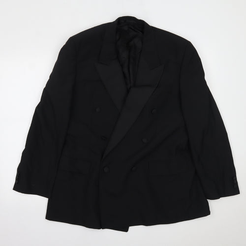 Mr Henry Mens Black   Jacket Suit Jacket Size 42