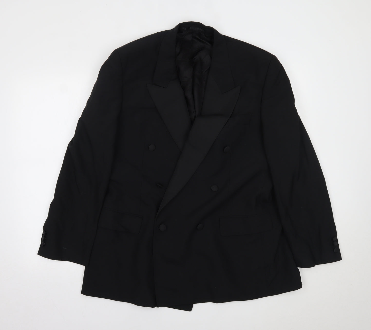 Mr Henry Mens Black   Jacket Suit Jacket Size 42