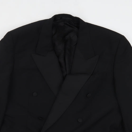 Mr Henry Mens Black   Jacket Suit Jacket Size 42