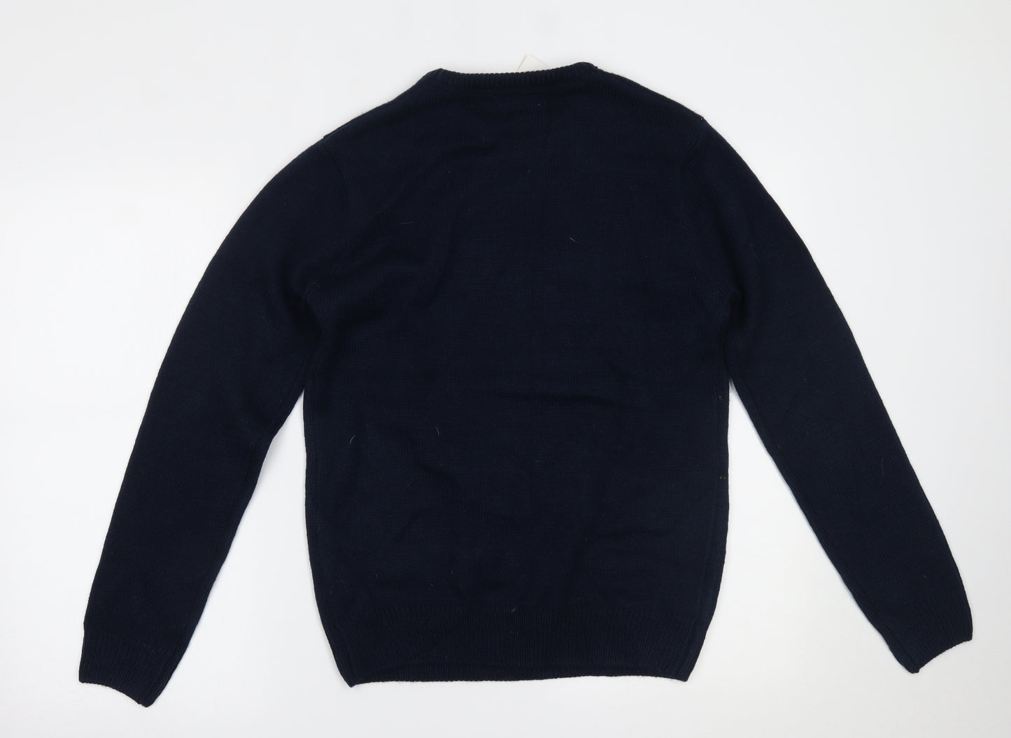 Primark Mens Blue   Pullover Jumper Size S  - Christmas, The Grinch