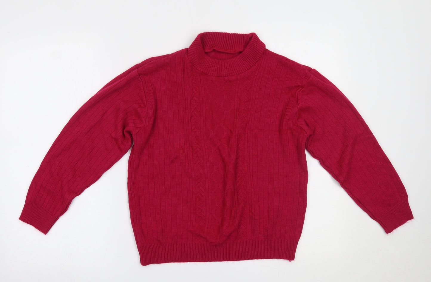 Preworn Womens Pink   Pullover Jumper Size 16