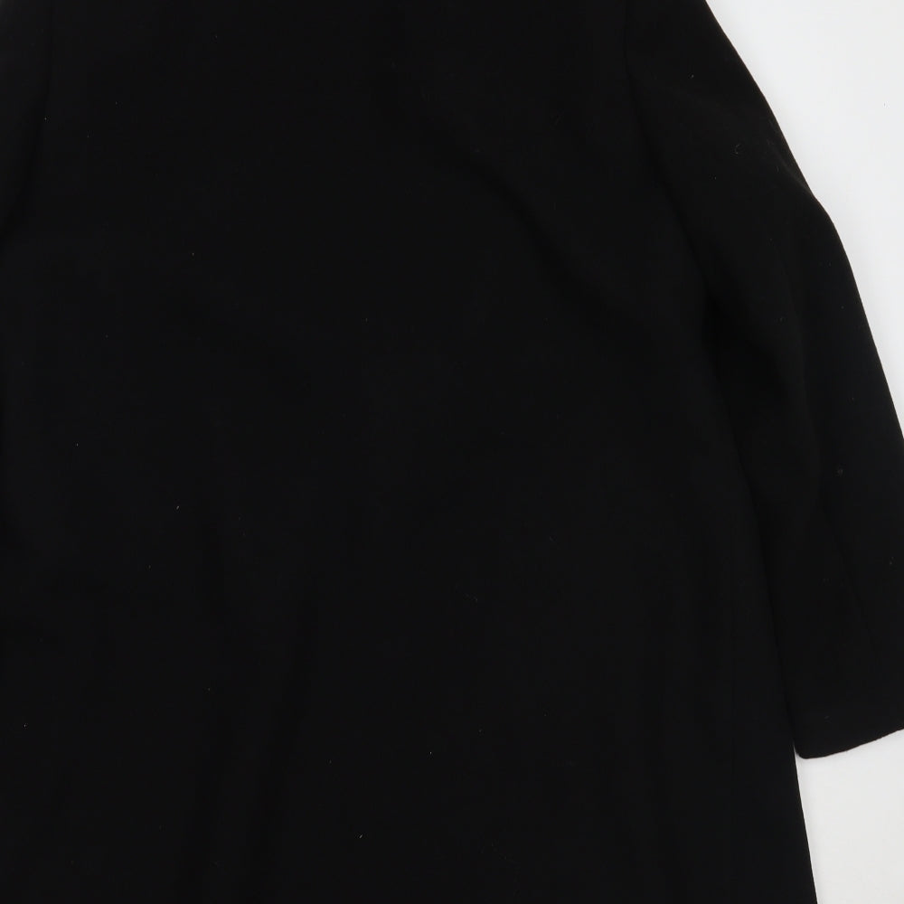 Primark Womens Black   Overcoat Coat Size 16