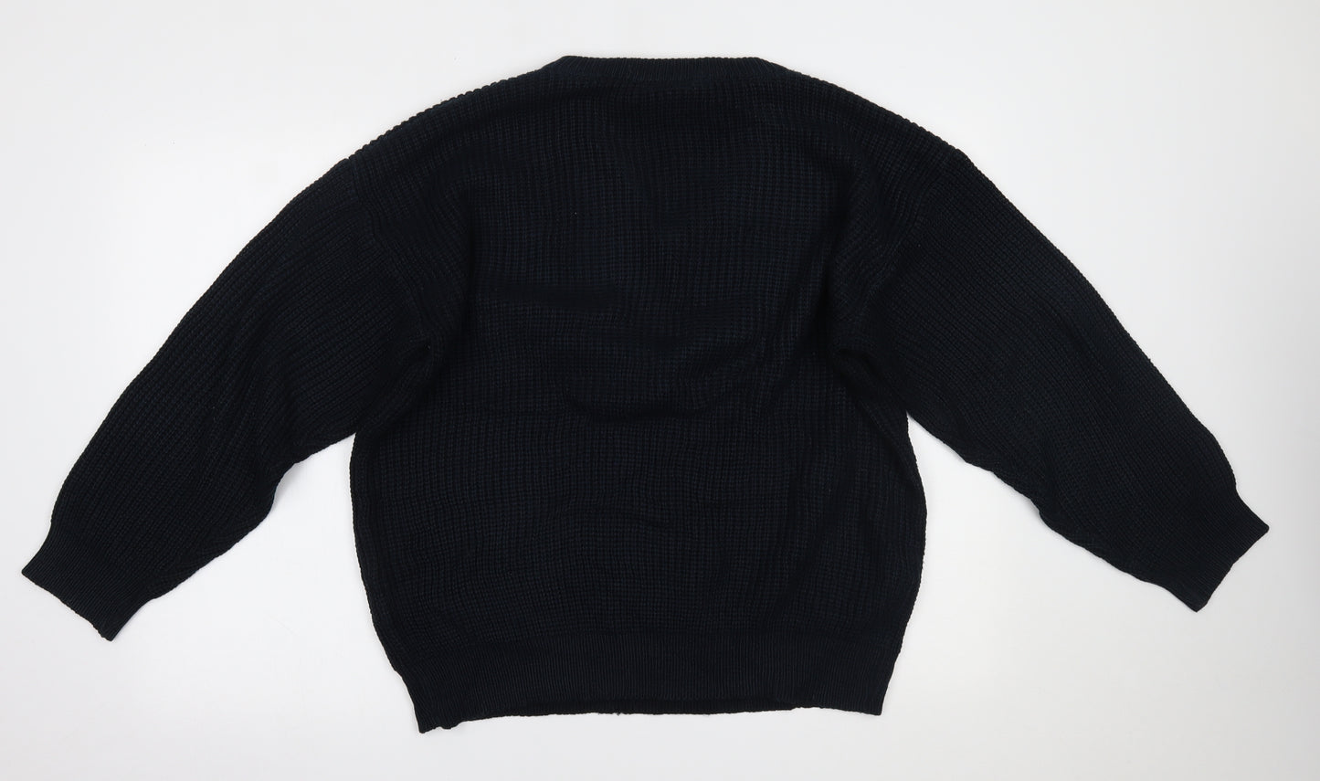 original design Mens Blue   Pullover Jumper Size M