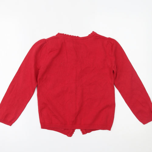 TU Womens Red   Cardigan Jumper Size 8