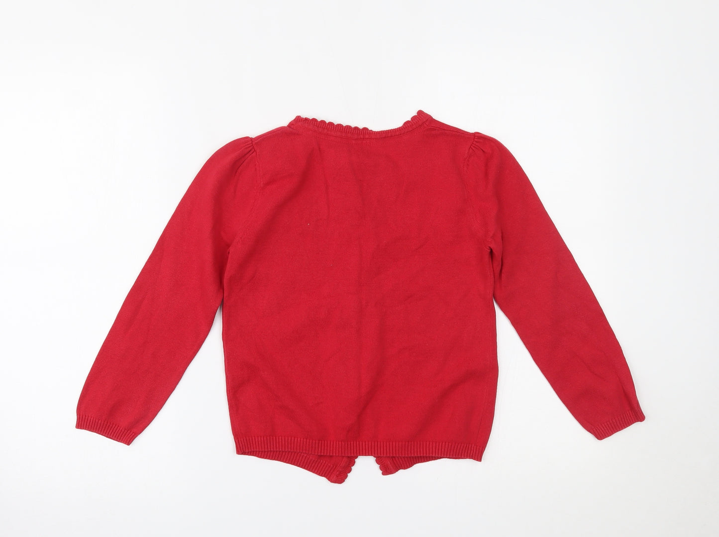 TU Womens Red   Cardigan Jumper Size 8