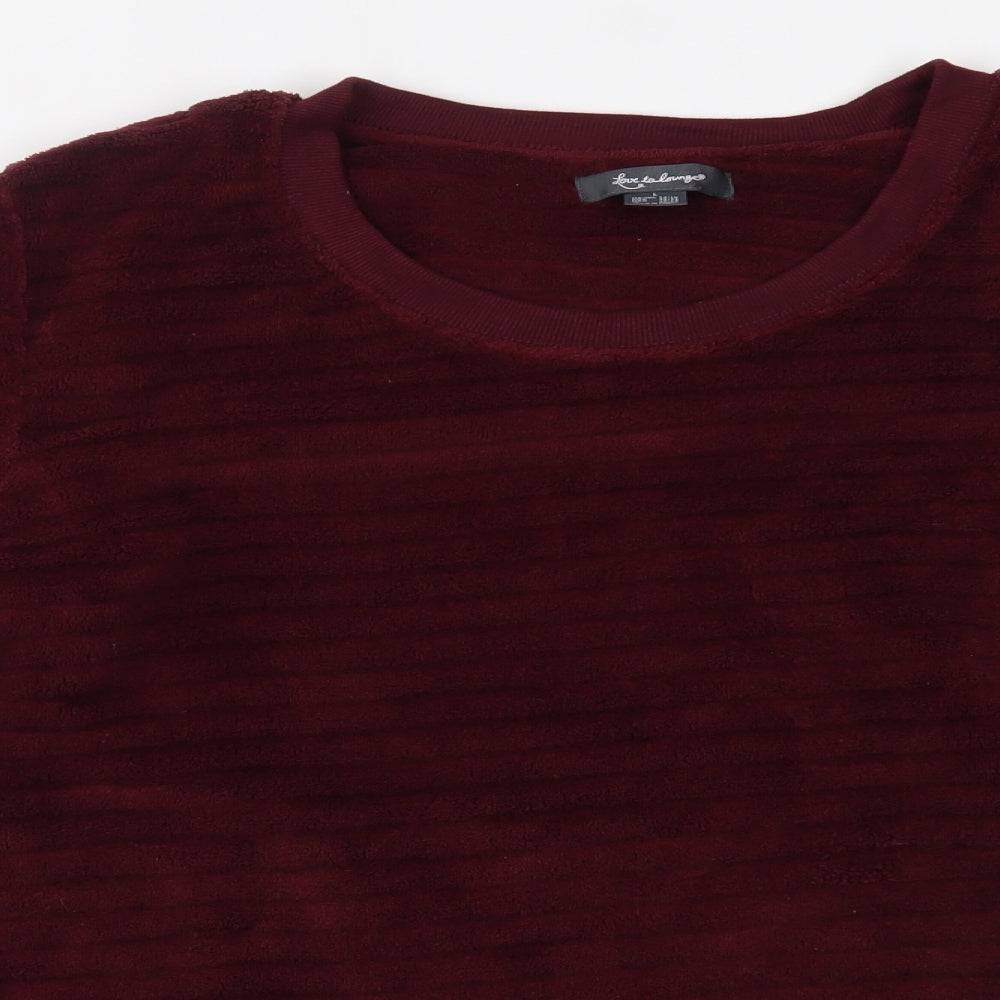 Primark Womens Red   Top Pyjama Top Size L