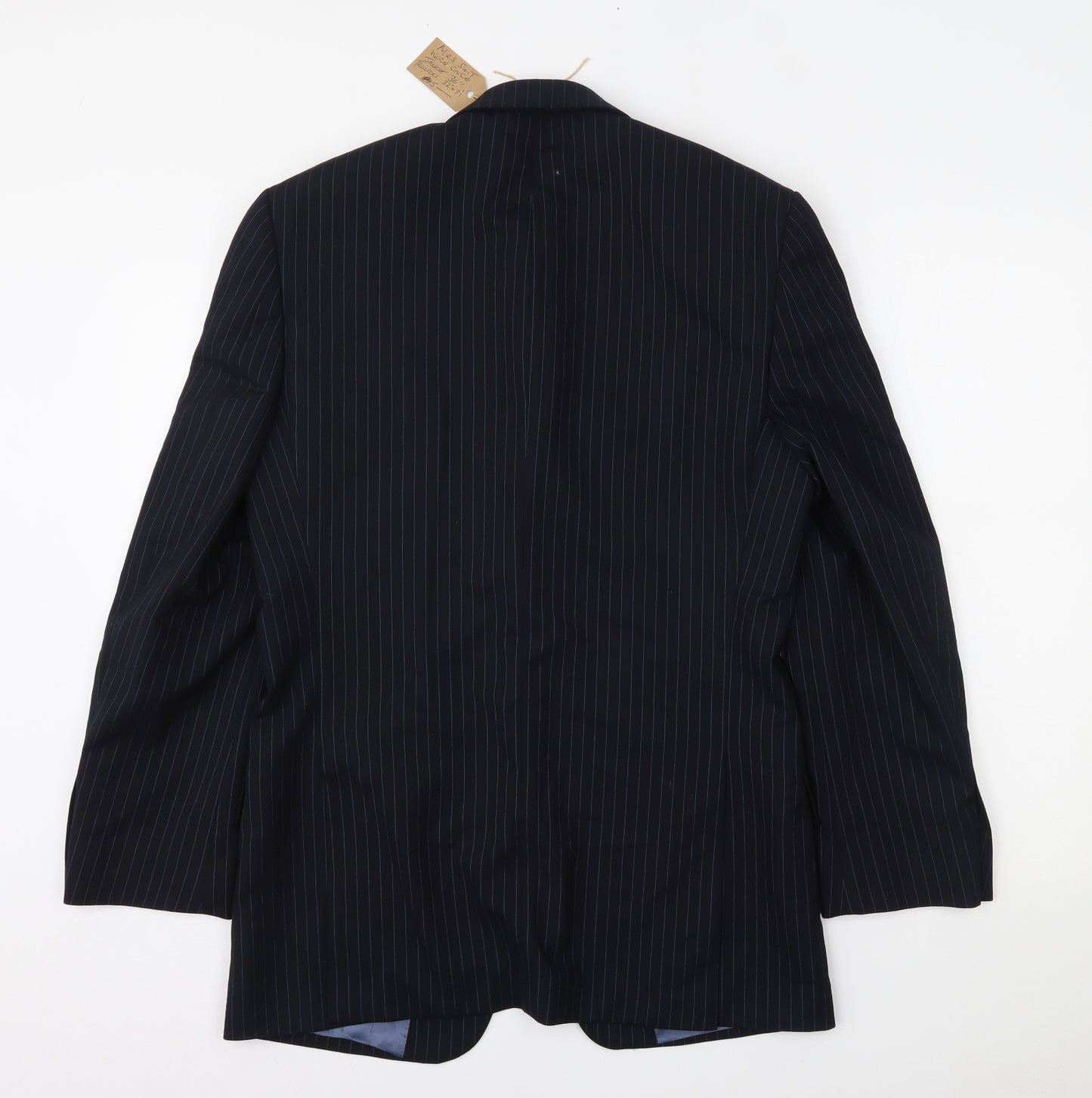 Marks and Spencer Mens Blue Striped  Jacket Blazer Size 36
