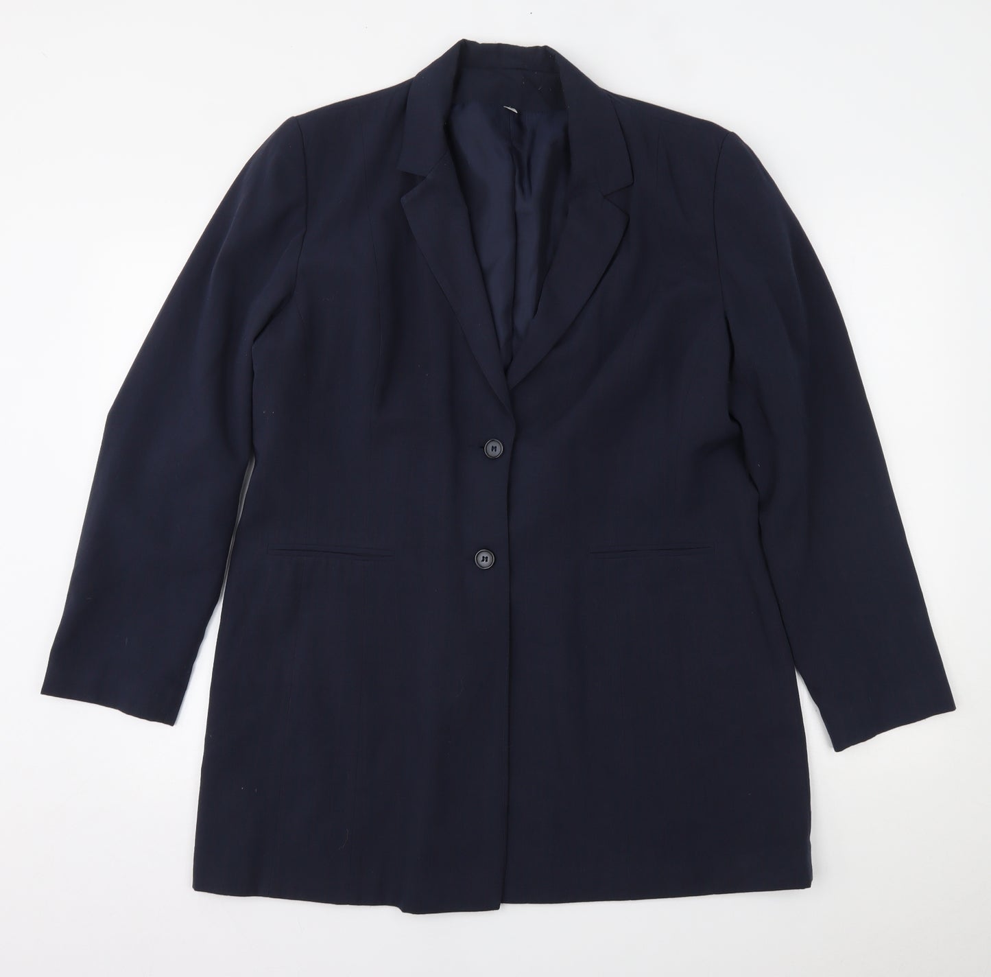 Preworn Womens Blue   Jacket Blazer Size 18