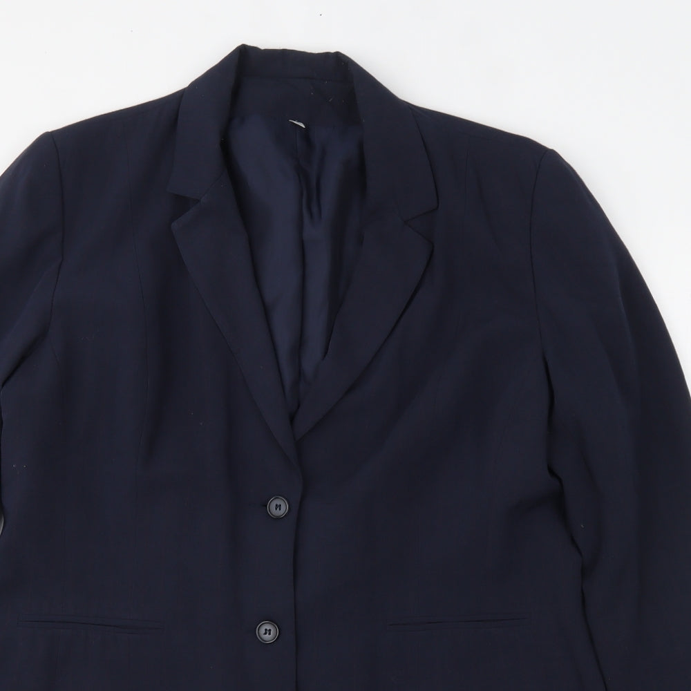 Preworn Womens Blue   Jacket Blazer Size 18