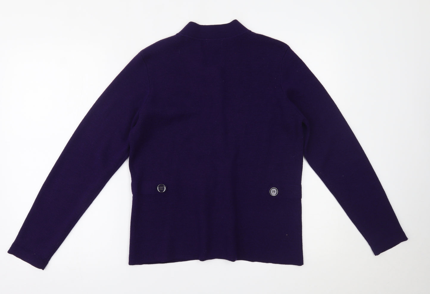 CC Womens Purple   Cardigan Jumper Size M