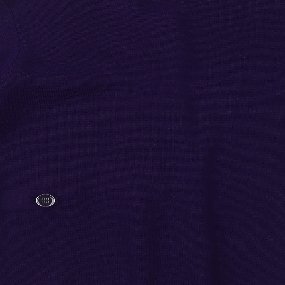 CC Womens Purple   Cardigan Jumper Size M