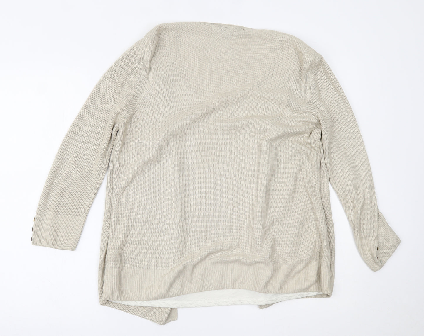 Per Una Womens Beige   Basic Blouse Size 14