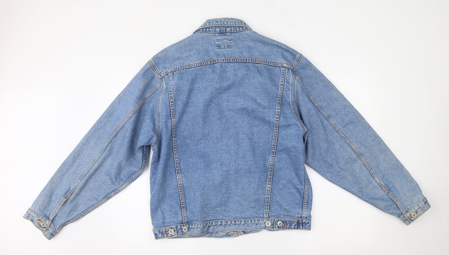 FALMER Womens Blue  Denim Jacket  Size L
