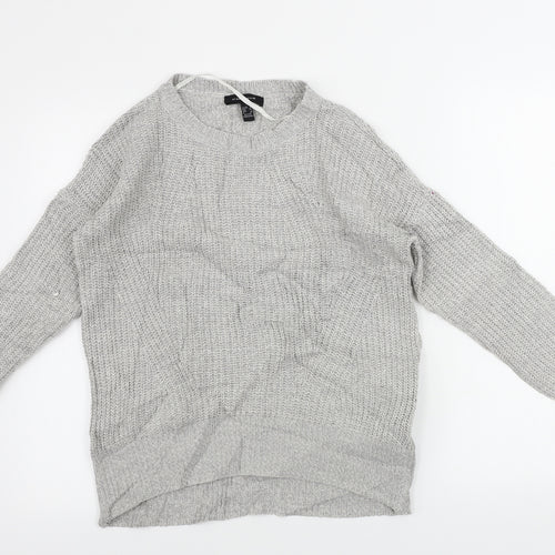 Atmosphere  Womens Grey   Pullover Jumper Size 6